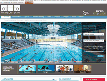 Tablet Screenshot of piscineolympique-dijon.fr